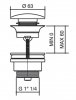  Giulini Korek klik-klak 050CL/BR bronzo 